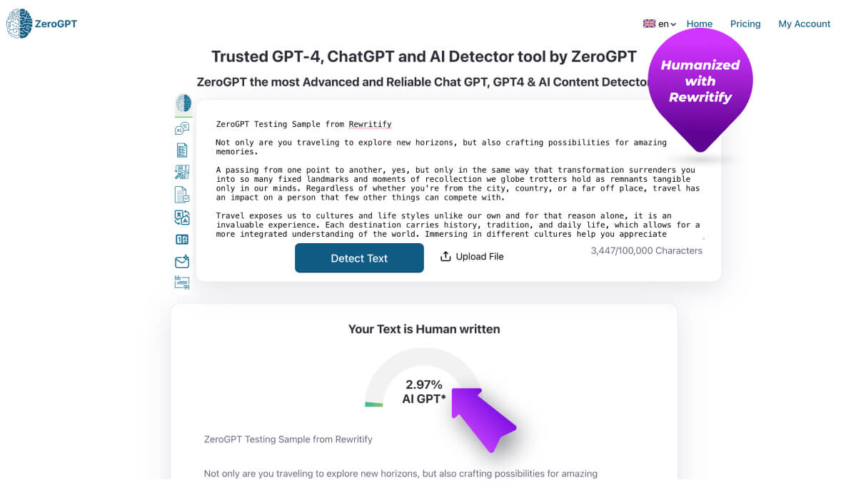 Undetectable AI Humanize AI Free Rewritify Undetectable AI Humanize AI Free Rewritify